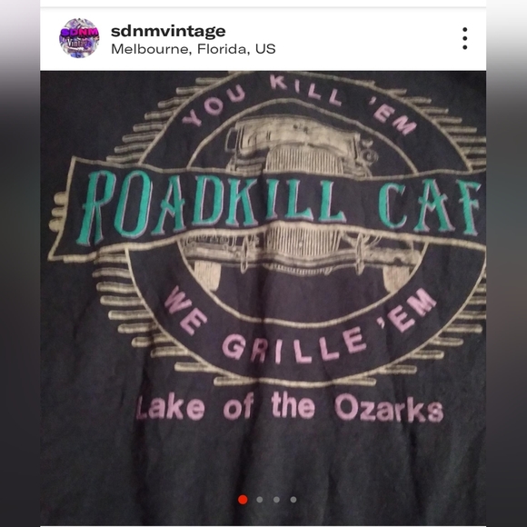 Roadkill Cafe Tee - Picture 2 of 4
